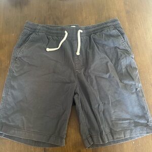 Men’s L Old Navy Gray Casual Shorts with Elastic Waistband